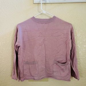 Zara kids sweater size 9 pink